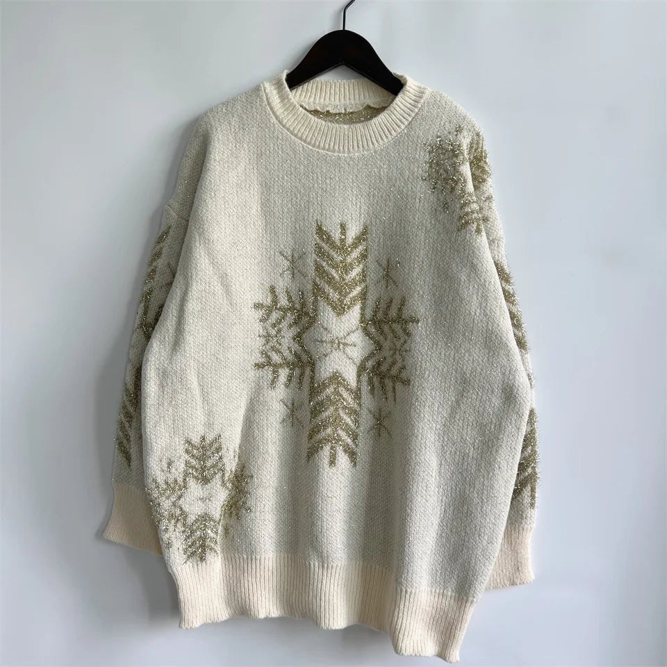 Flake Women's Christmas Sweater - Aries x Rose
