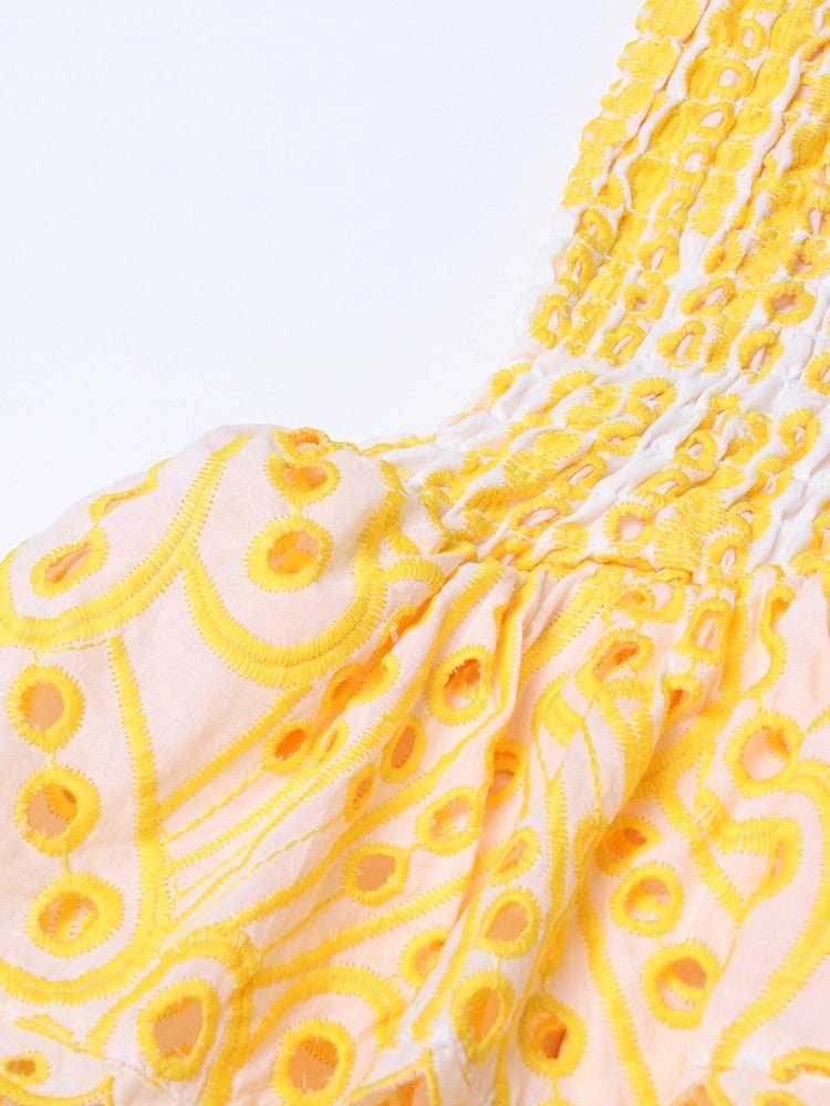 Solvella Strapless Mini Dress - Aries x Rose