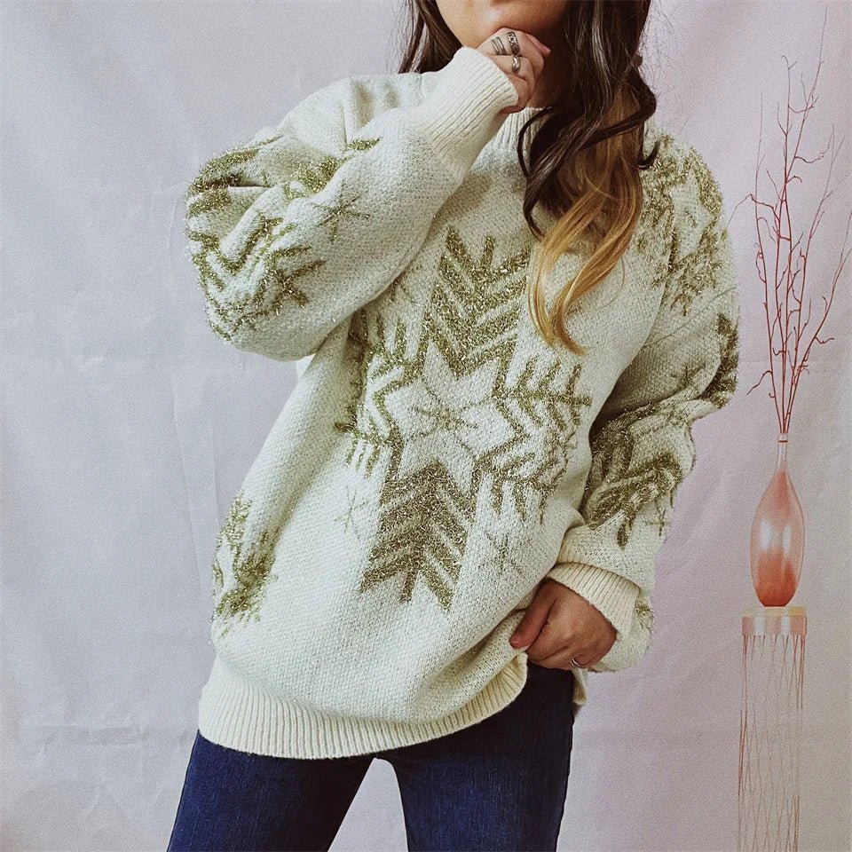 Flake Women's Christmas Sweater - Aries x Rose