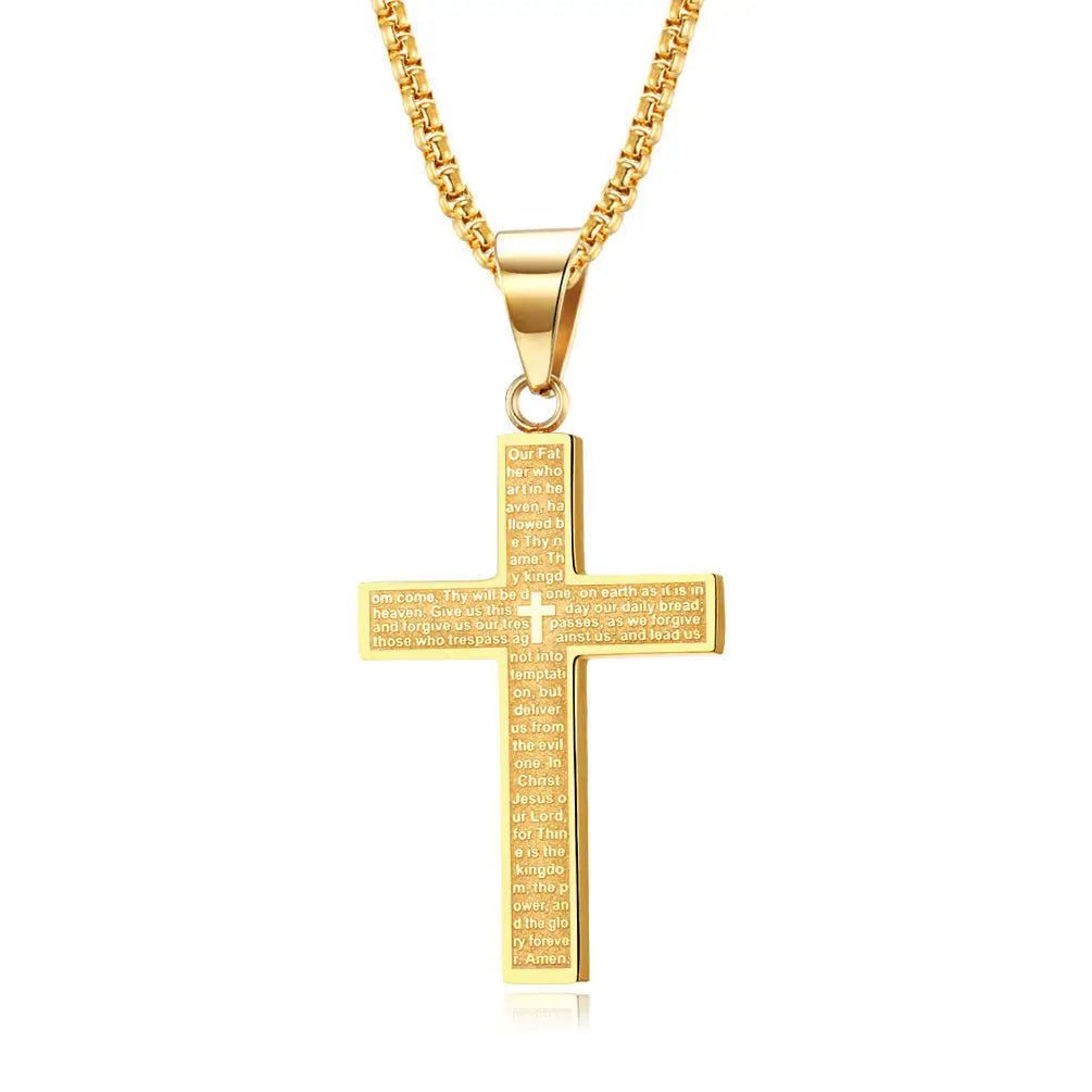 Vintage Jordan Cross Pendant - Aries x Rose