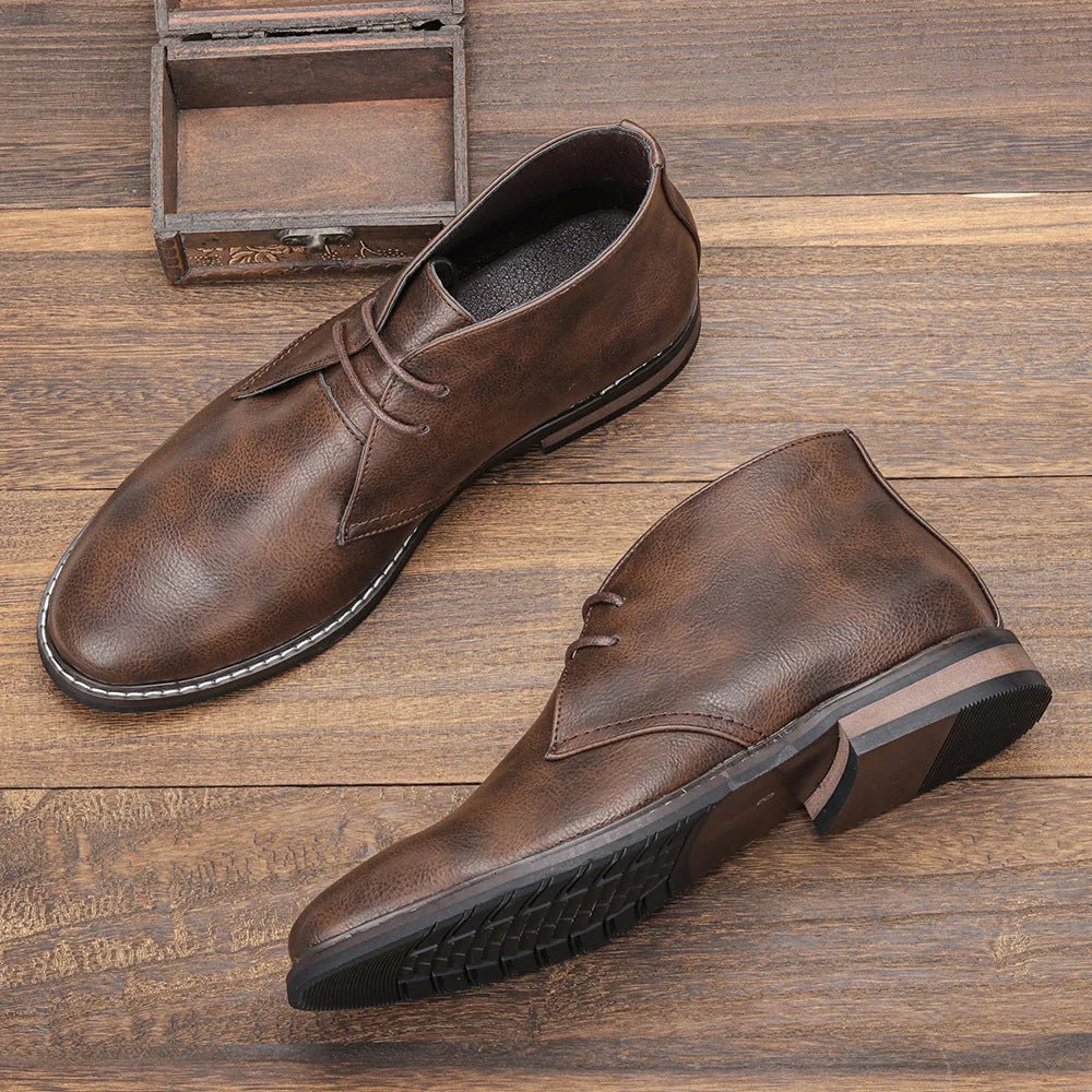 Camden Chukka Leather Boots - Aries x Rose