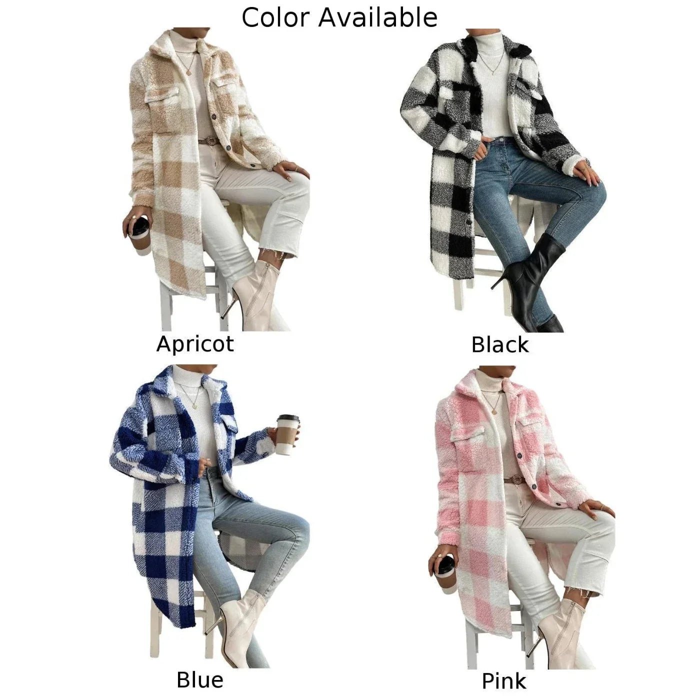 Tartan Check Outwear Shirt Jacket (Shacket) - Aries x Rose