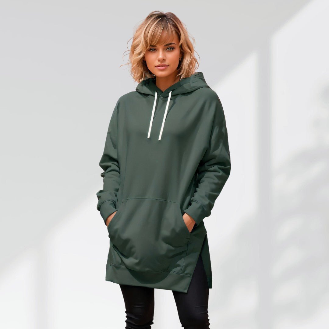 Lunessa Oversized Hoodie Dress - Aries x Rose