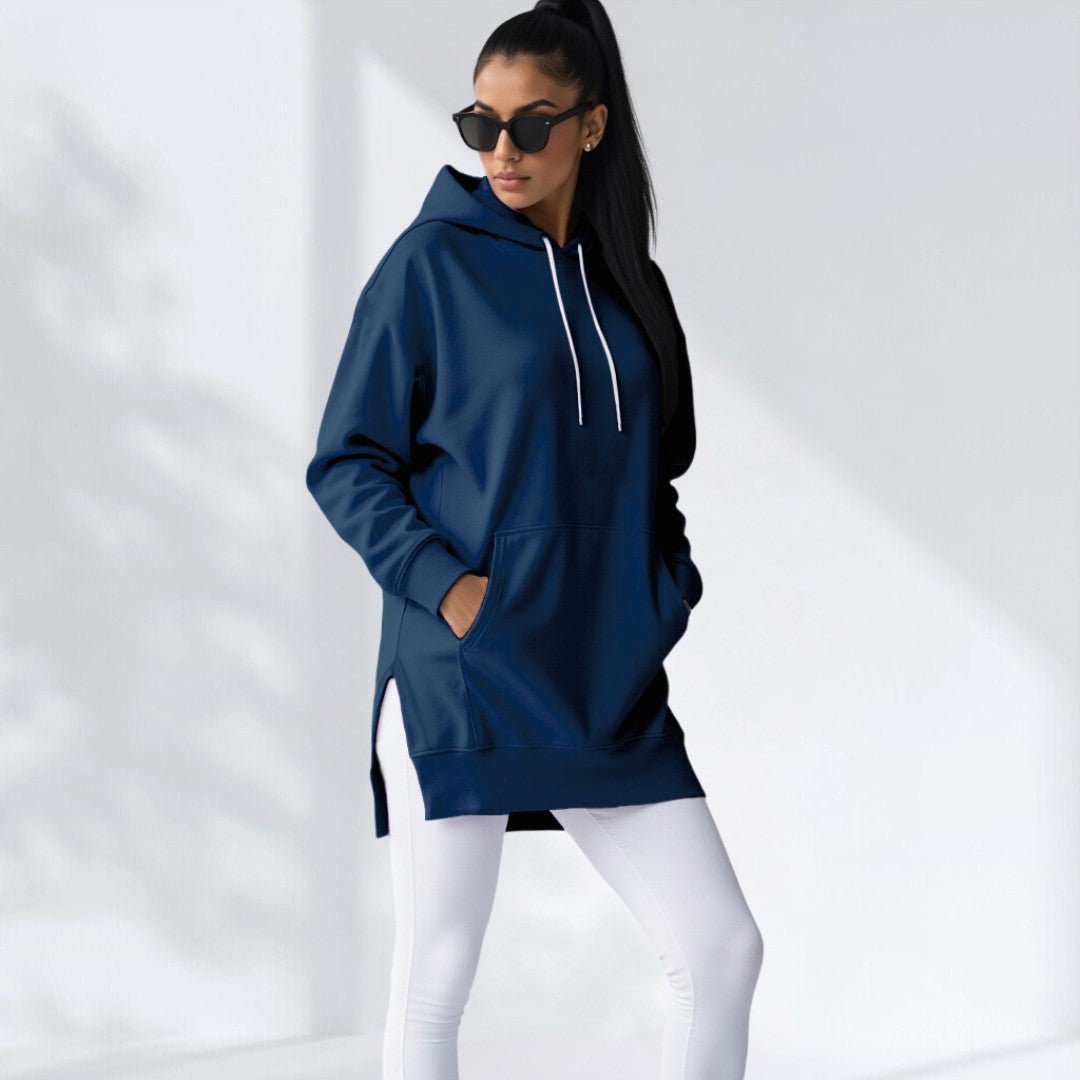 Lunessa Oversized Hoodie Dress - Aries x Rose