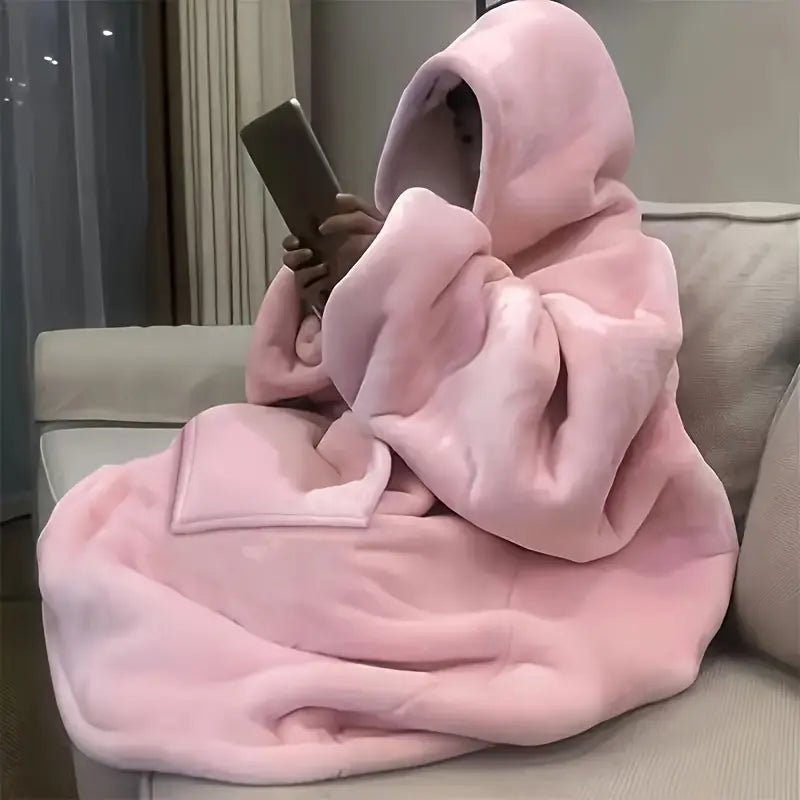 Cozique Wearable Blanket Hoodie - Aries x Rose