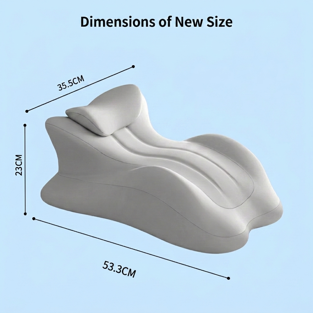 Waterproof Intimacy Pillow – Comfort for Every Position