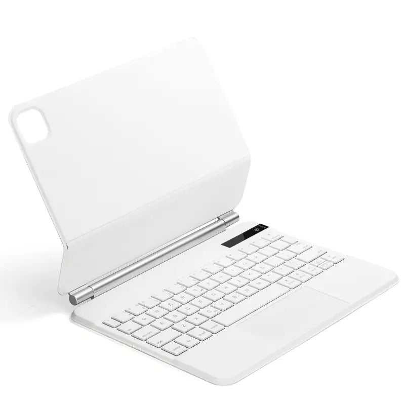 MagicLink™ Backlit Keyboard Case for iPad – Touchpad - Aries x Rose