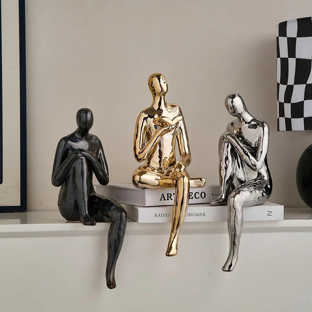 Abstract Figurines for Modern American Homes - Aries x Rose