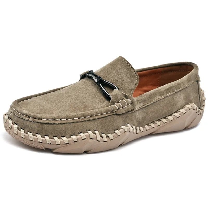 Luca Feretti Suede Loafers - Aries x Rose