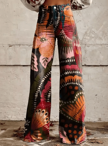 Zayrah Boho Vintage Pants - Aries x Rose