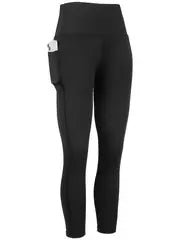 ZenVive High - Waist Yoga Leggings with Pockets - Aries x Rose
