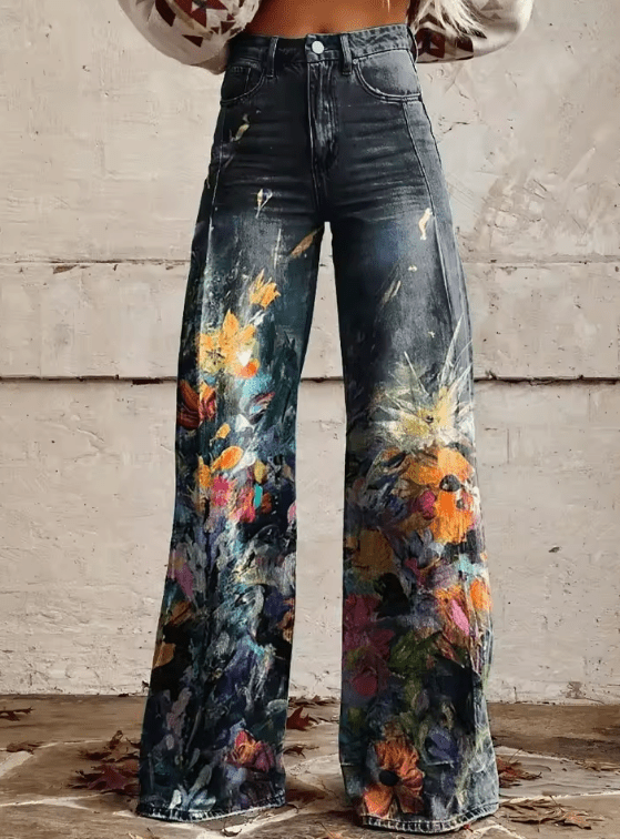 Morvena Boho Vintage Pants - Aries x Rose
