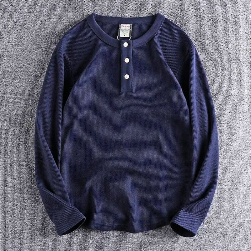 Waffle Knit Henry Collar - Aries x Rose