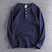 Waffle Knit Henry Collar