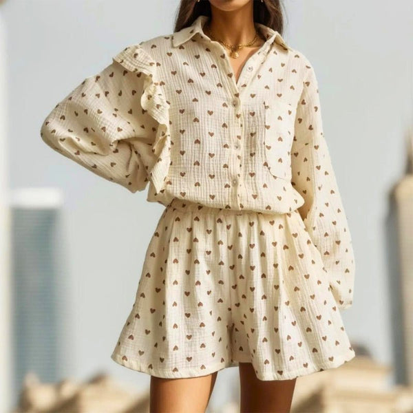 Mia's Bliss Two - Piece Set - Aries x Rose