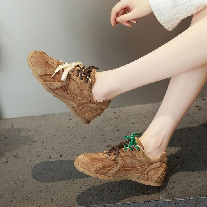 Lorecci Genuine Suede Sneakers