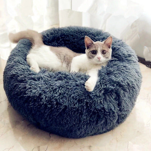 Calming Round Pet Bed