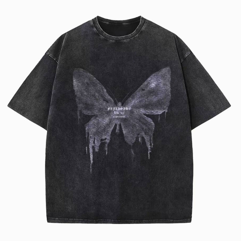 Butterfly Effect 90's T-Shirt - Aries x Rose