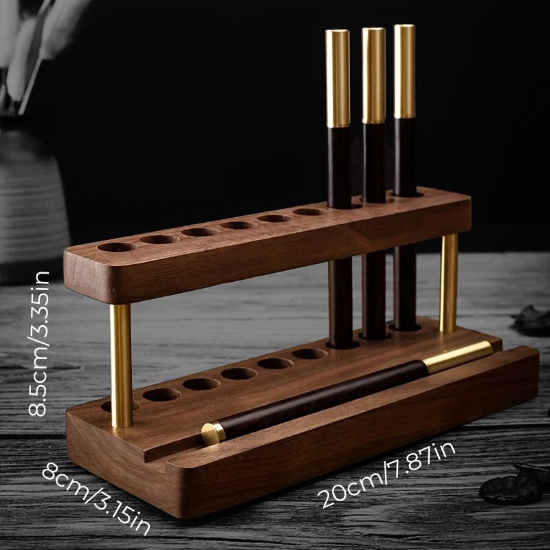 Elvon Walnut Pen Holder