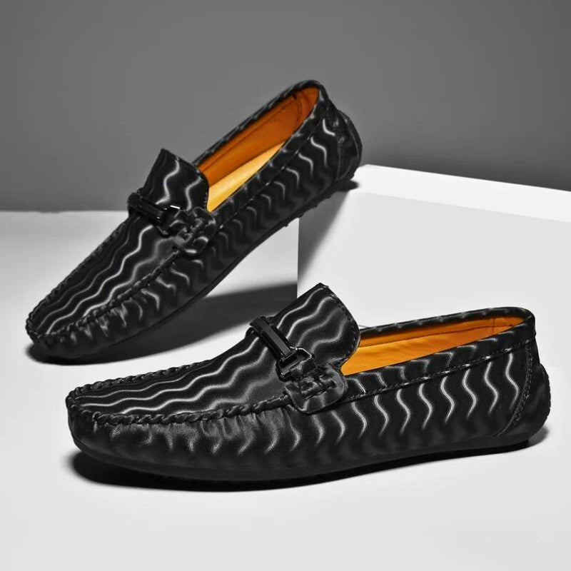 Louis Italiana Genuine Leather Loafers - Aries x Rose