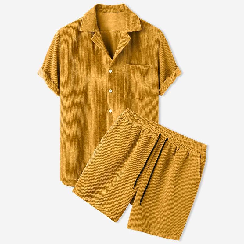Melbourne Corduroy Two - Piece Set - Aries x Rose