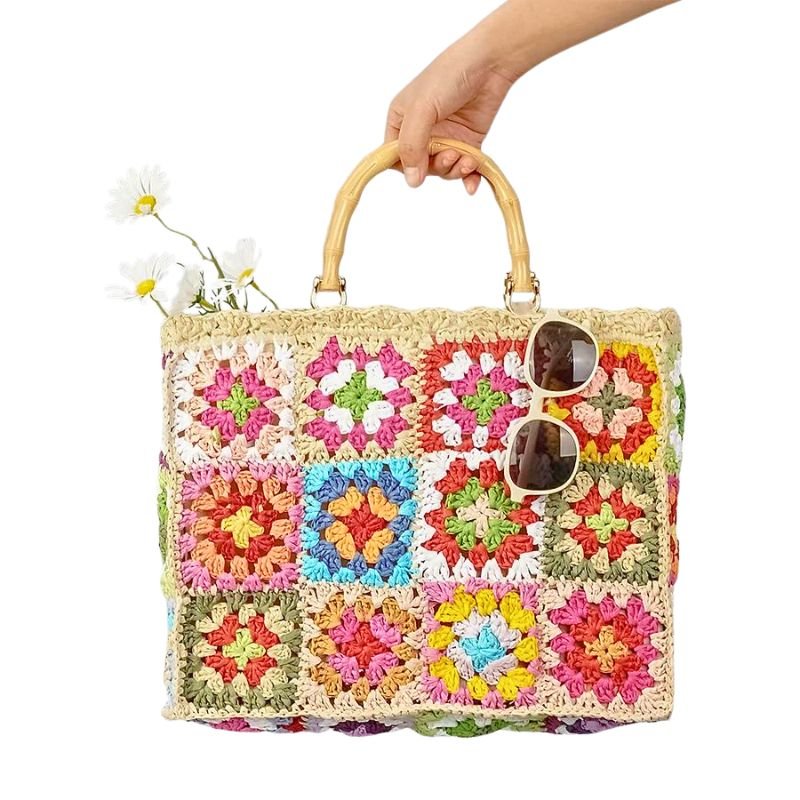 Boho Voyage Crochet Bag - Aries x Rose