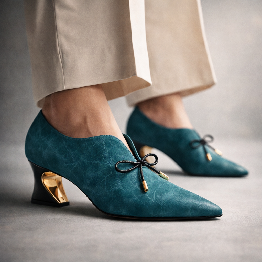 Aurelie Bow Heels
