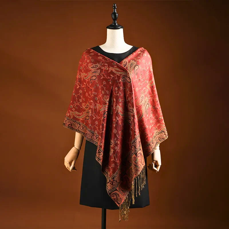 Ornate Paisley Scarf