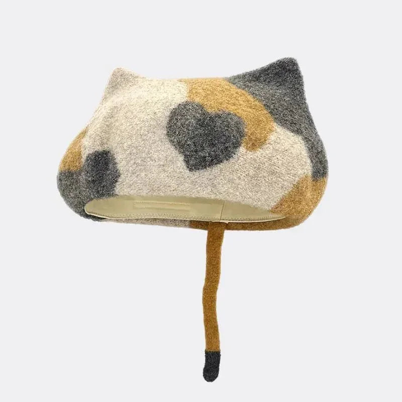 The Meowgic Beret - Aries x Rose
