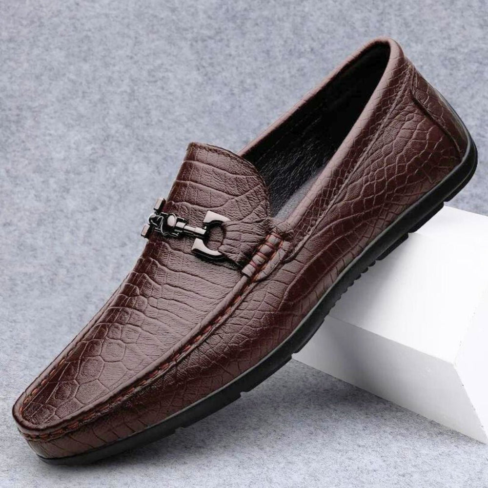 Giovanni Leather Loafers - Aries x Rose