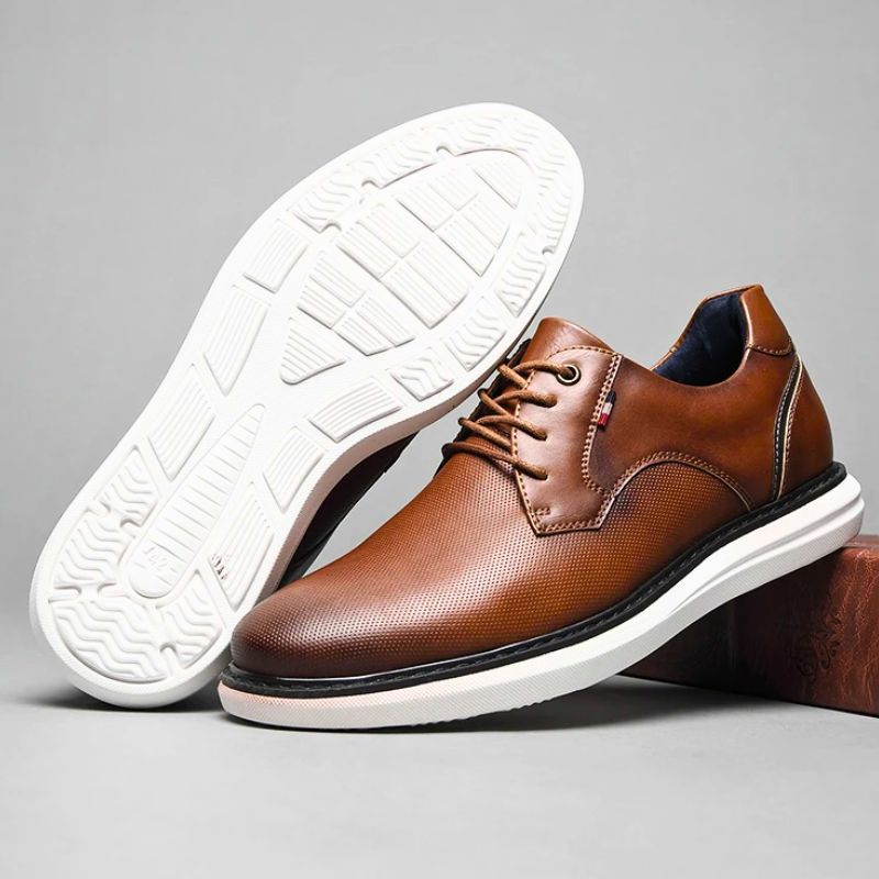 Van Cortlandt Leather Shoes - Aries x Rose