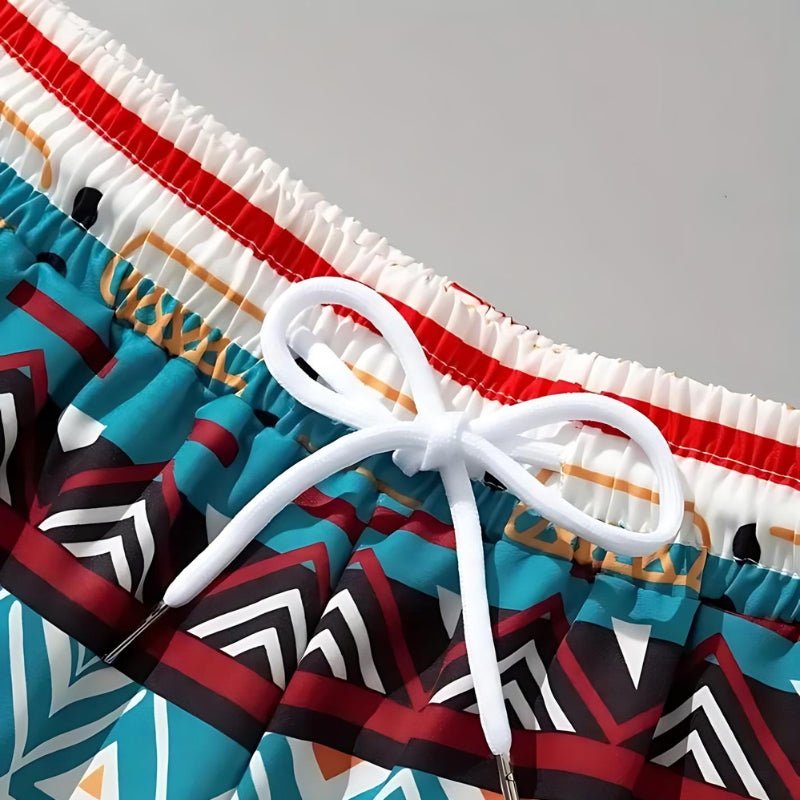 Vivid Voyage Shorts - Aries x Rose