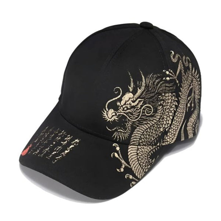 Draelen Dragon Crest Canvas Cap