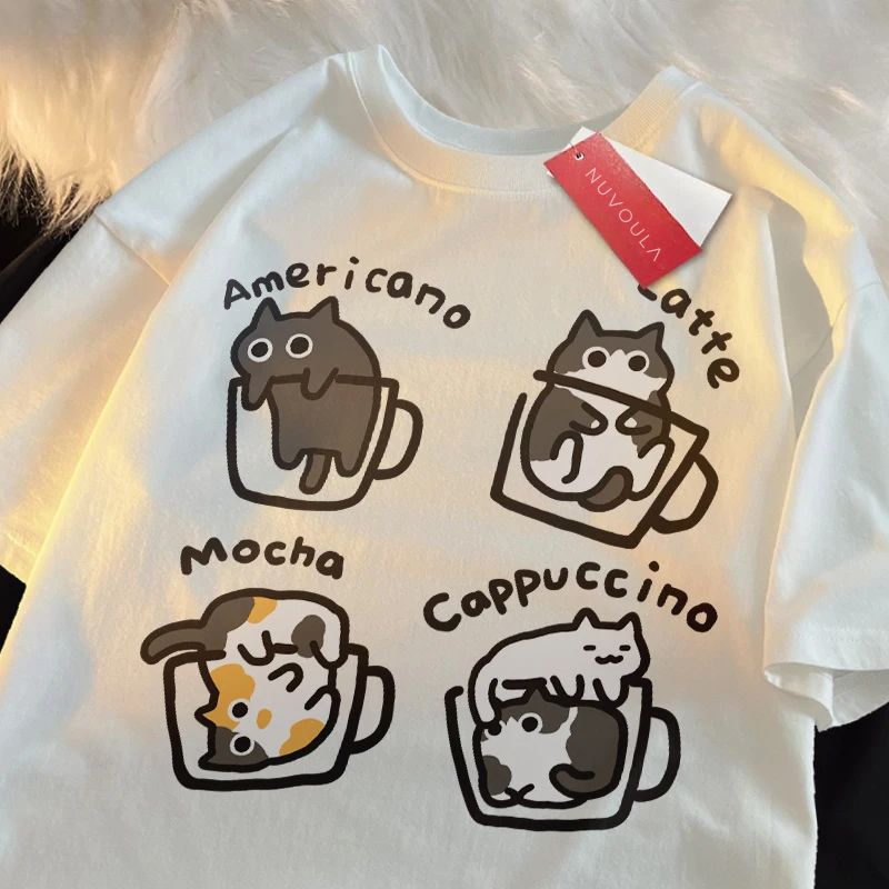 Purrfect Brew T-Shirt - Aries x Rose