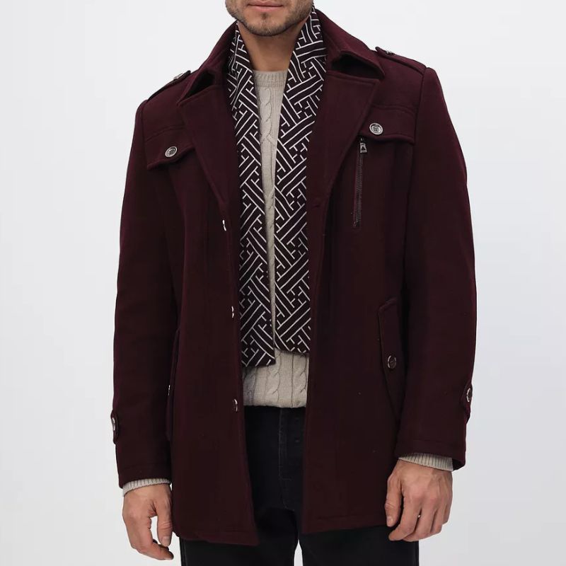 Marvelle Woolen Coat - Aries x Rose