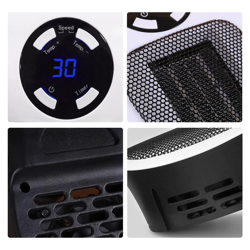Plug-In Digital Wall Heater