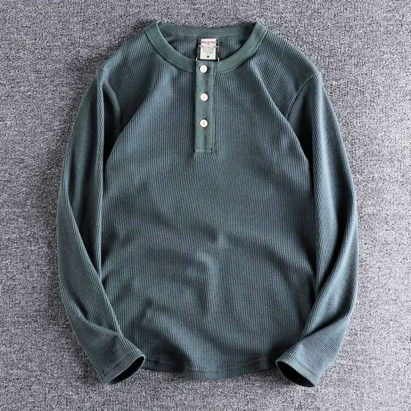 Waffle Knit Henry Collar - Aries x Rose