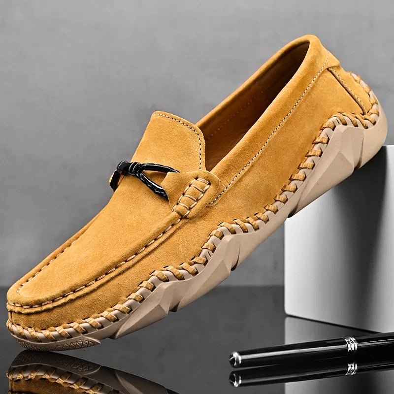 Luca Feretti Suede Loafers - Aries x Rose