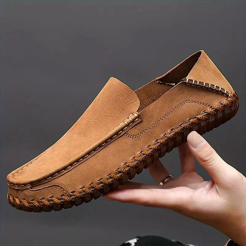 Mykonos Genuine Leather Loafers - Aries x Rose