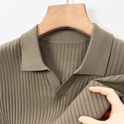 Grayson Knitted Polo Shirt