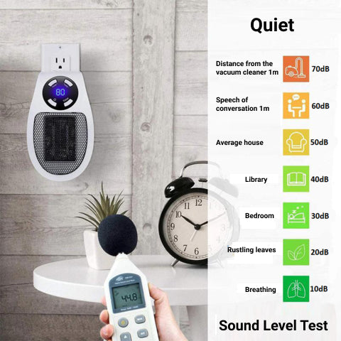 Plug-In Digital Wall Heater