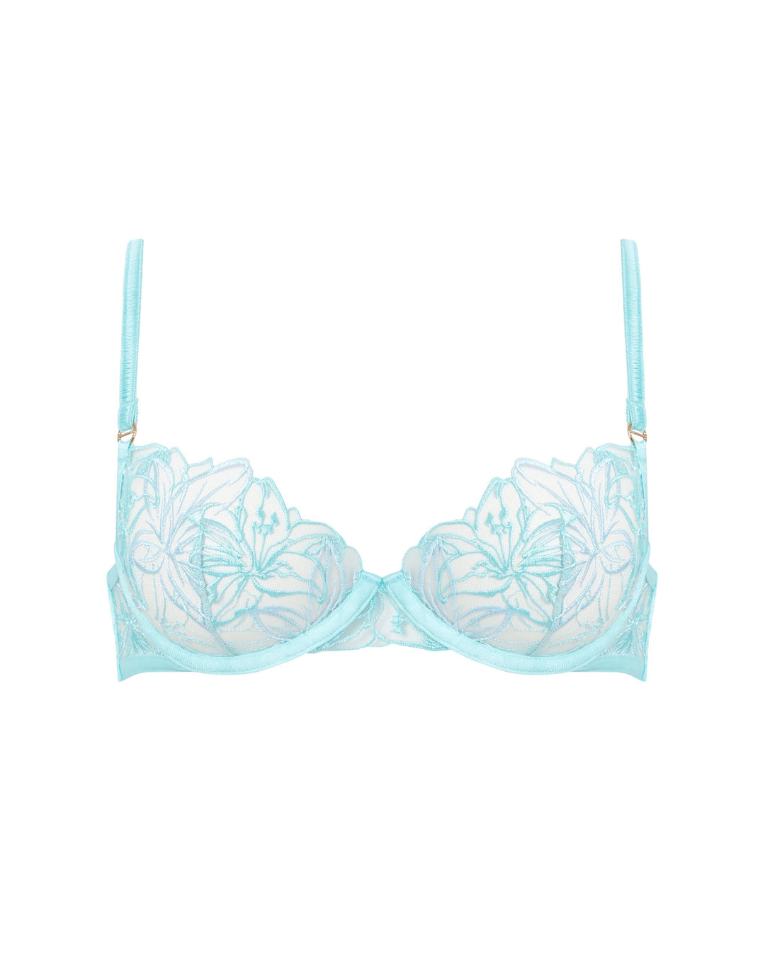 Lilly Wired Bra Island Paradise Blue/Ice Water Blue/Sheer