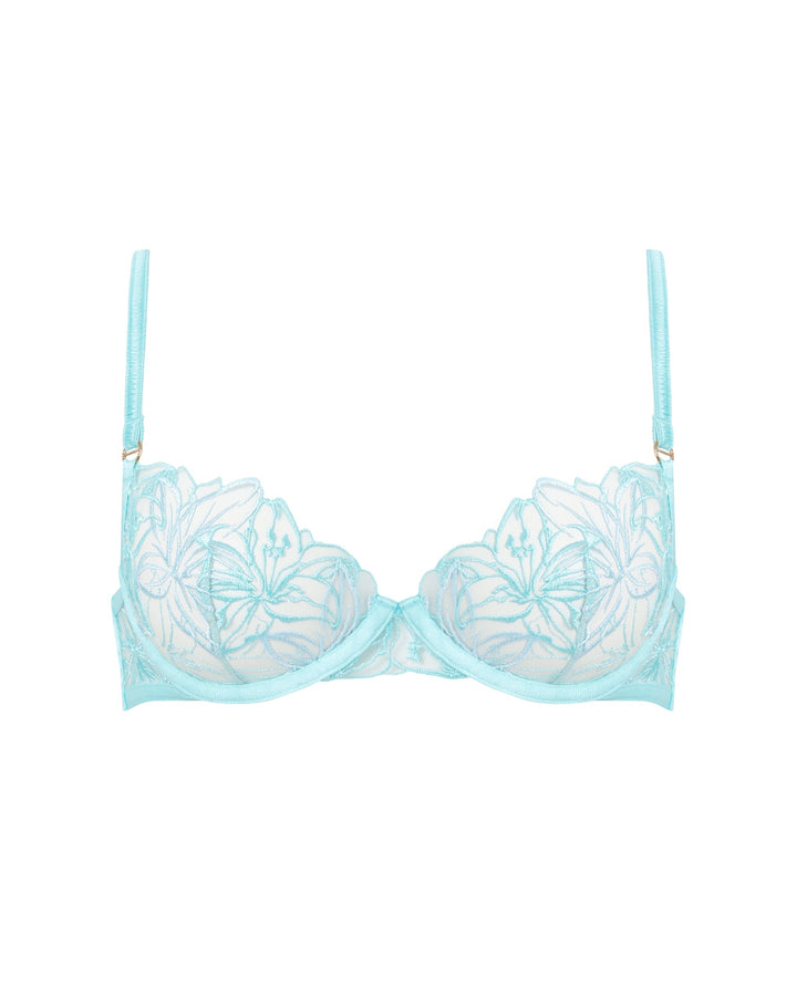 Lilly Wired Bra Island Paradise Blue/Ice Water Blue/Sheer