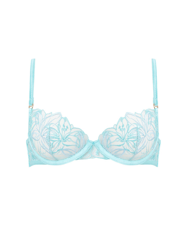 Lilly Wired Bra Island Paradise Blue/Ice Water Blue/Sheer