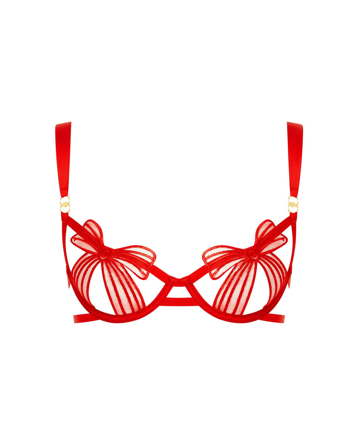 Ribbon Kiss Underwire Bra