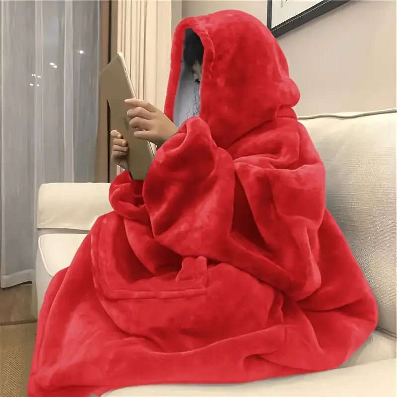 Cozique Wearable Blanket Hoodie - Aries x Rose