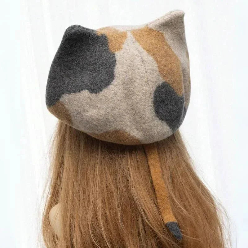 The Meowgic Beret - Aries x Rose