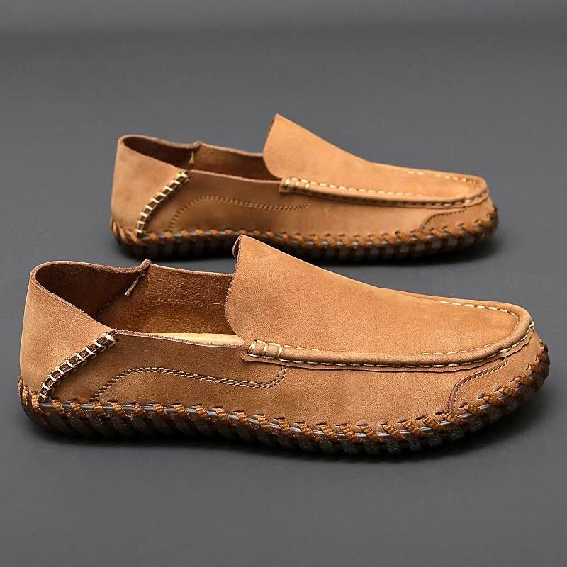 Mykonos Genuine Leather Loafers - Aries x Rose