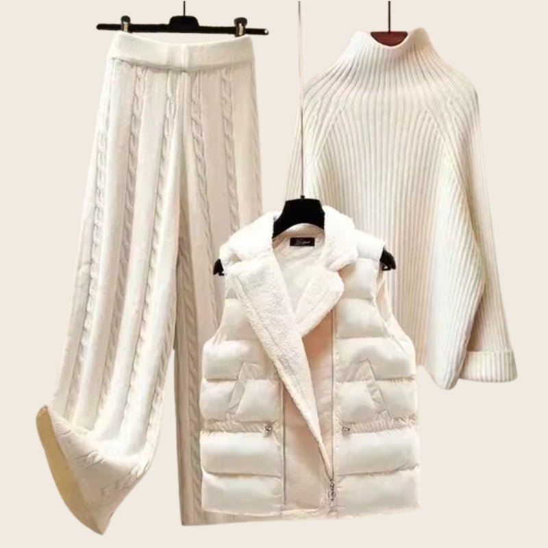 Ciel Blanc Knitted Set - Aries x Rose