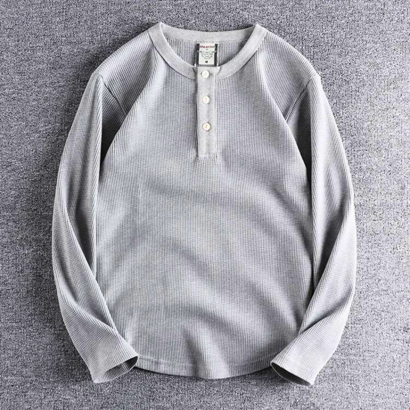 Waffle Knit Henry Collar - Aries x Rose